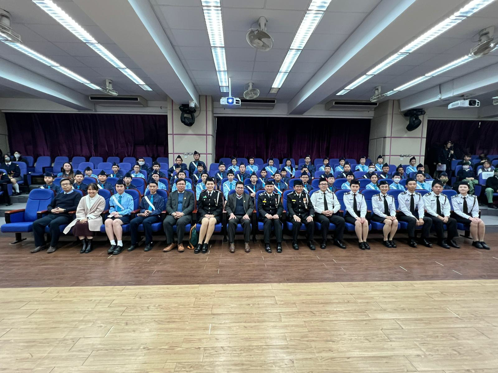 The 16th enrolment service of the 251th Company of The Boys’ Brigade, Hong Kong